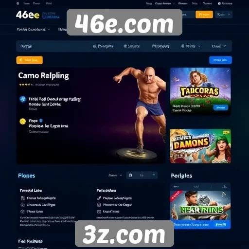 Análise das funcionalidades do site 46e.com